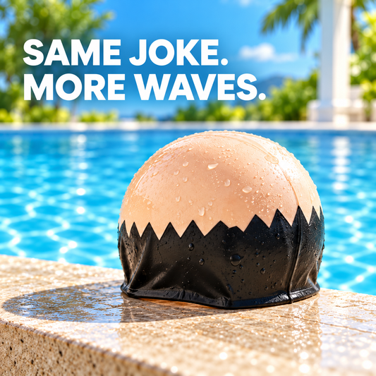 BALDTIDE™ SWIM CAP