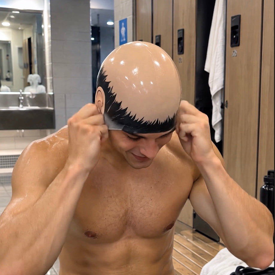 BALDTIDE™ SWIM CAP