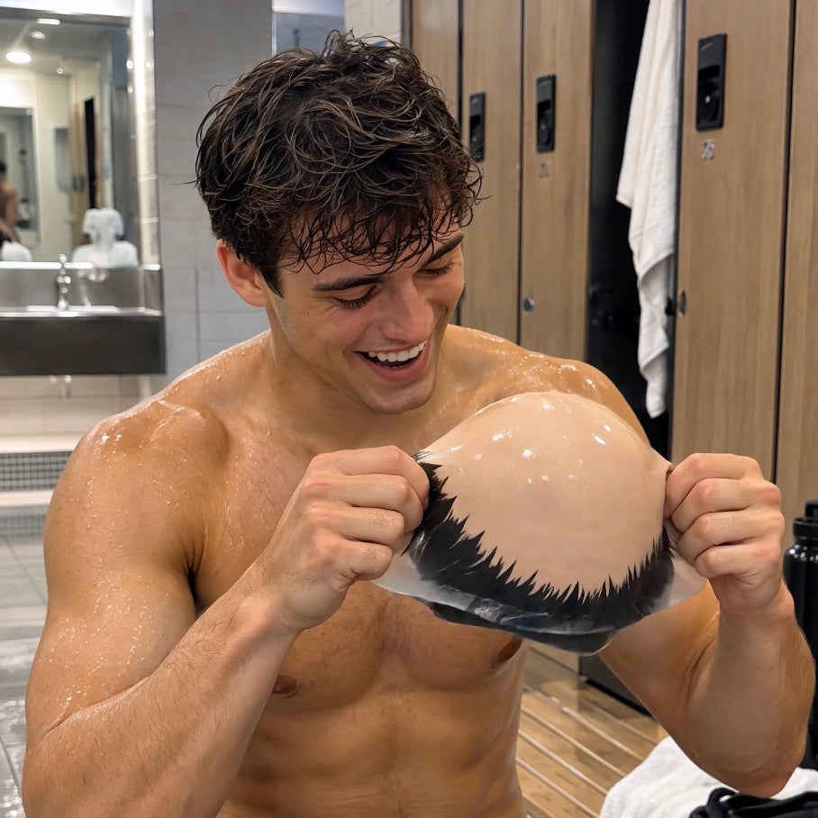 BALDTIDE™ SWIM CAP